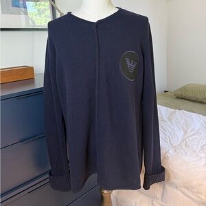 Emporio Armani wool knit sweater